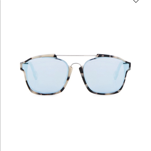 dior square havana acetate sunglasses